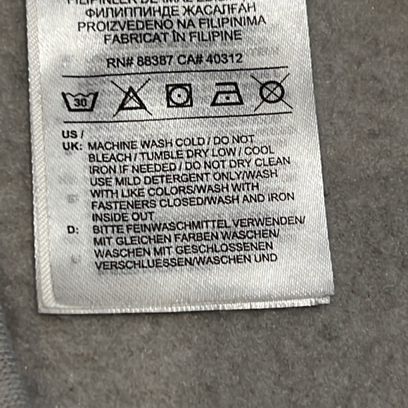 Adidas Women's Tiro Tape Crewneck Sweatshirt (Grey/White, Extra large - Picture 9 of 13